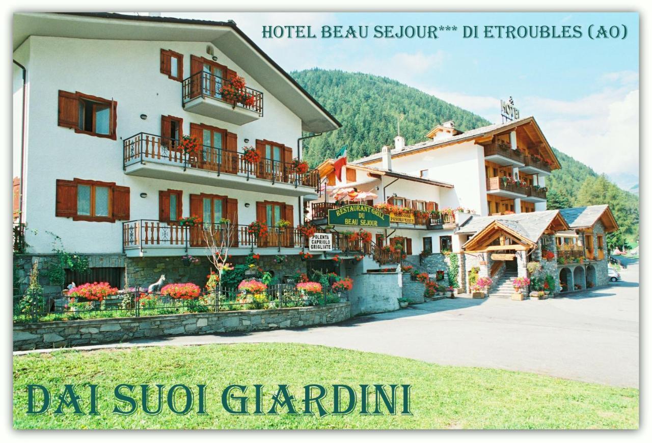 Hotel Beau Sejour Etroubles Buitenkant foto